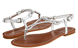silver Flat Sandals silver Flat Sandals