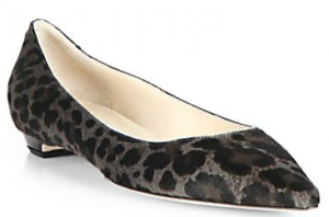 Leopard Print Flats