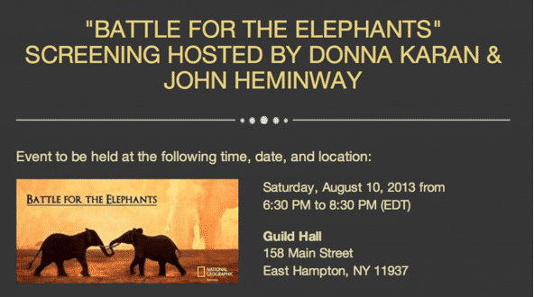 Empowers Africa ‘Battle for the Elephants’