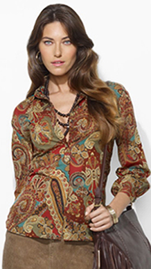 RL Paisley Top RL Paisley Top