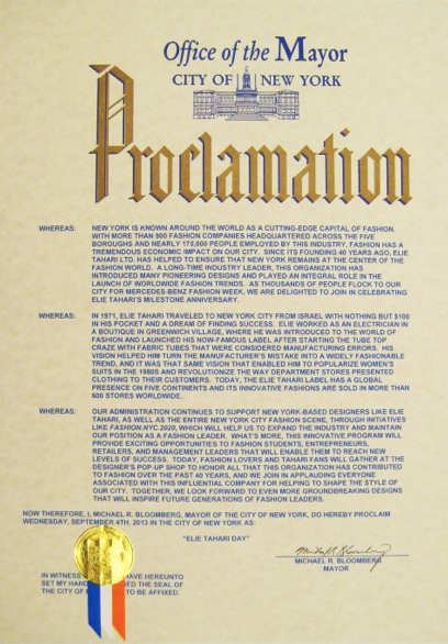 Elie-Tahari-Day-Proclamation