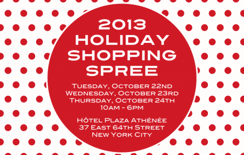 2013 Holiday Shopping Spree