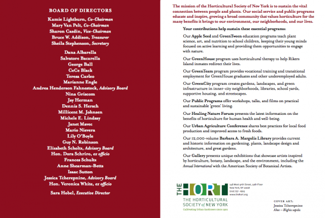 HSNY Annual Luncheon