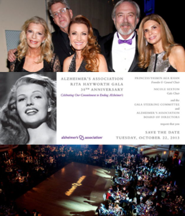 rita hayworth alzheimer's gala