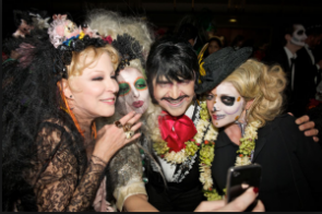 new york social diary bette midler hulaween