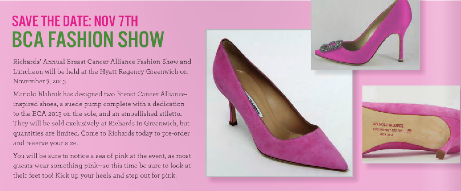 MITCHELLS RICHARDS MANOLO BLAHNIC