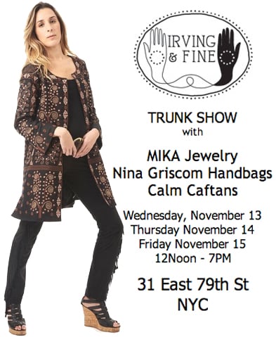 Irving & Fine Nov 13,14 &15