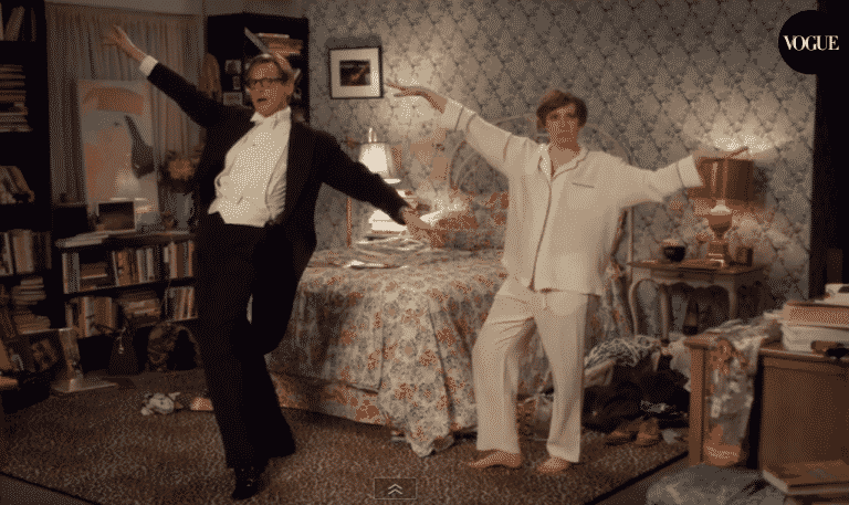 Hamlish Bowles and Lena Dunham