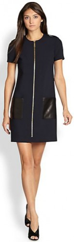 Transition with navy