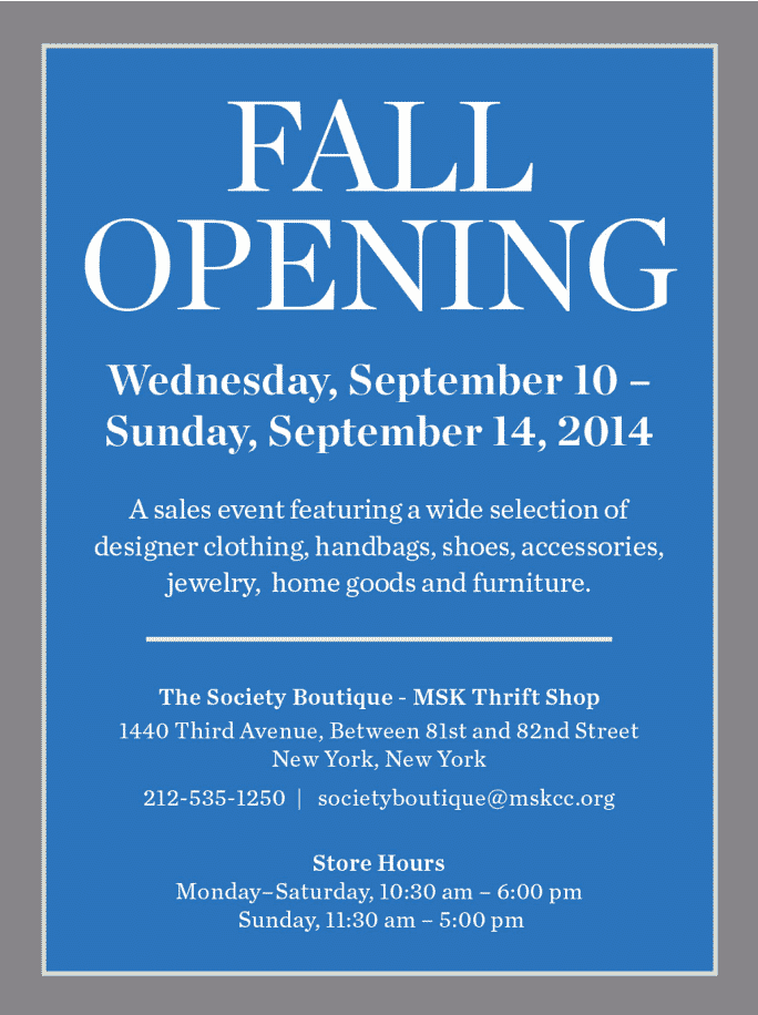 Society Boutique for Fashion Week