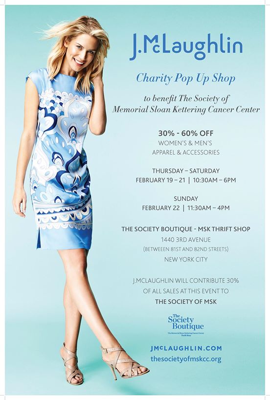 J McLAUGHLIN SMSKCC POP UP