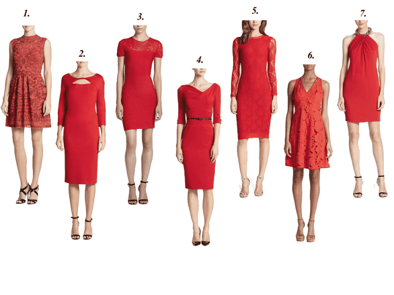 Best Red Dresses