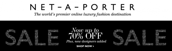 NET A PORTER SALE