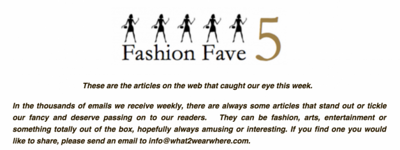 Fashion Fave 5