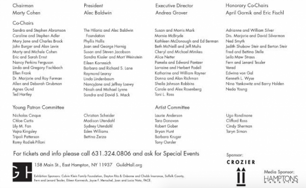 what to wear east hampton guild hall