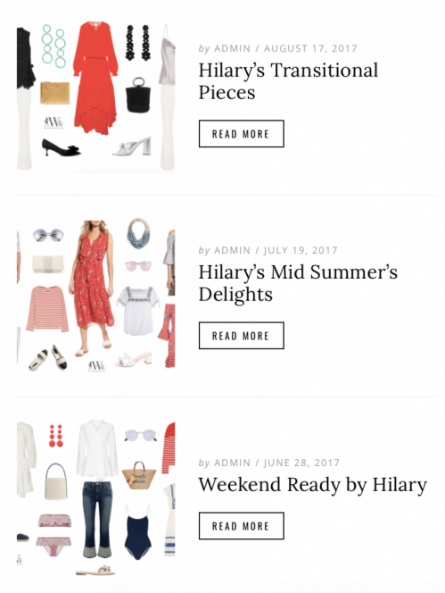 what to wear hilary dick