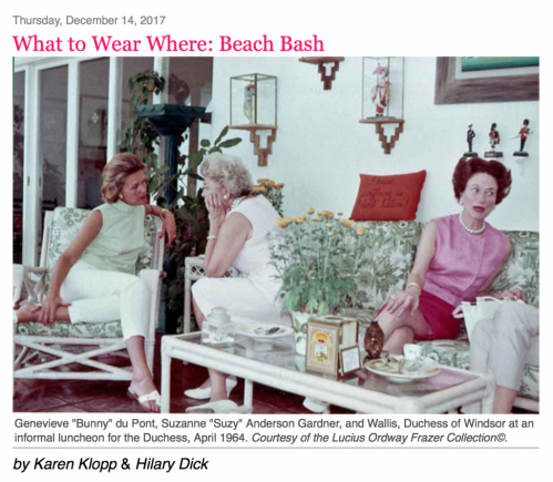 Hilary dick, karen klopp, New York social diary