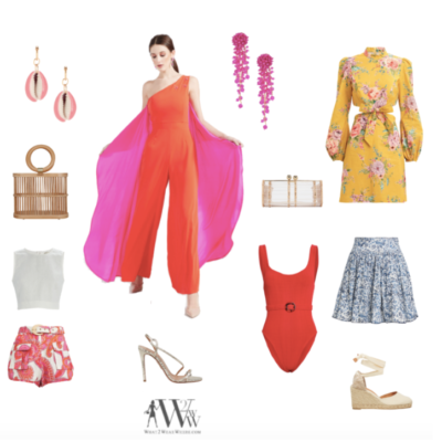 Hilary Dick's colorful fashion